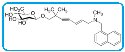 Terbinafine Hydroxy β-D-Glucuronide